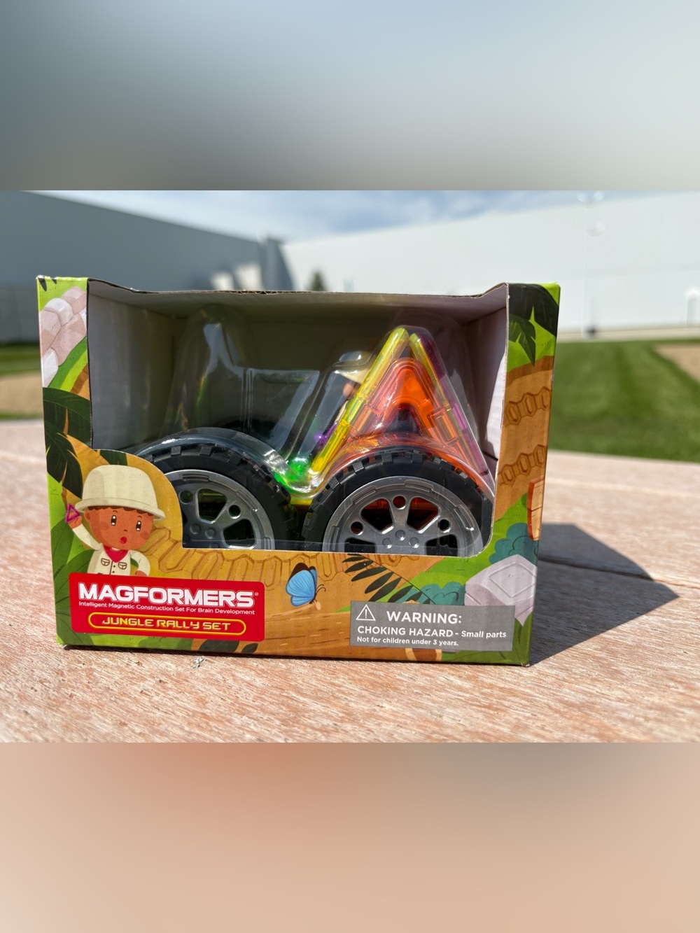 Kids Magnetic Rally Set - Multicolor Magformers